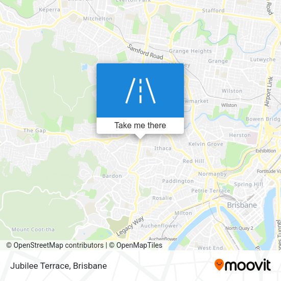 Jubilee Terrace map