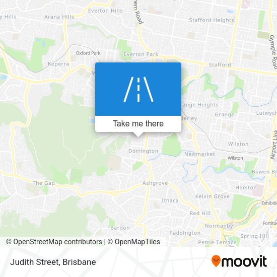 Judith Street map