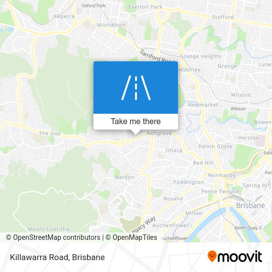 Killawarra Road map