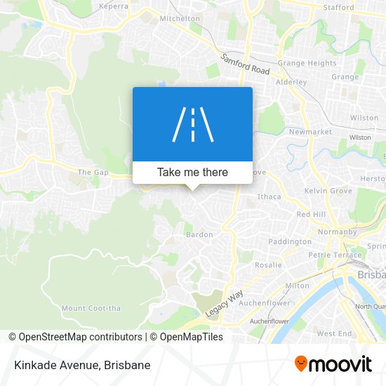 Kinkade Avenue map