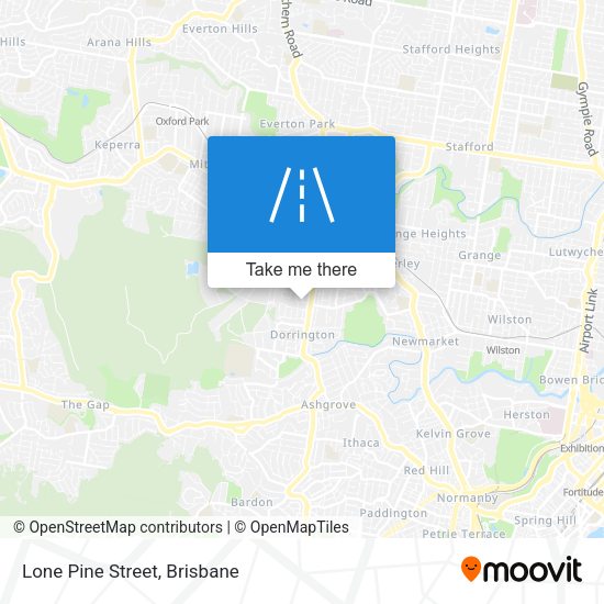 Lone Pine Street map