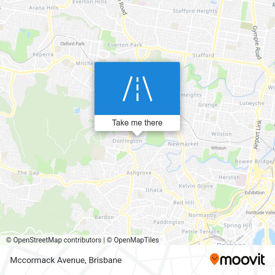 Mccormack Avenue map