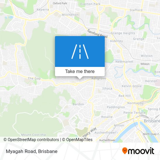 Myagah Road map