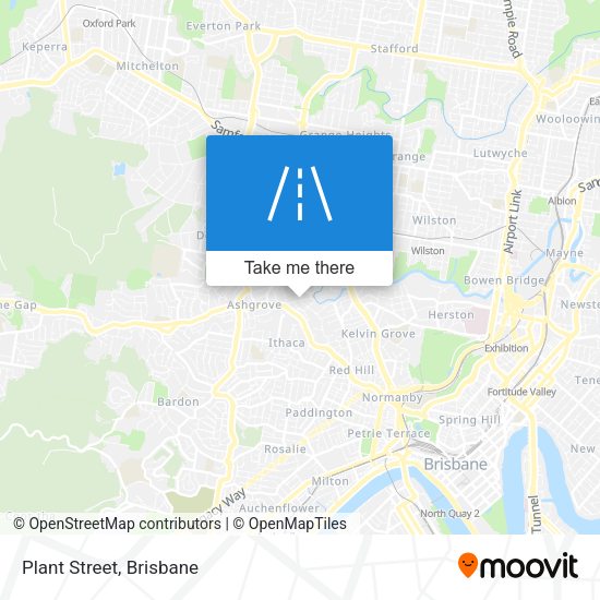 Plant Street map