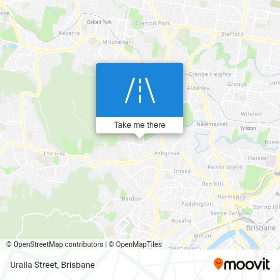 Uralla Street map