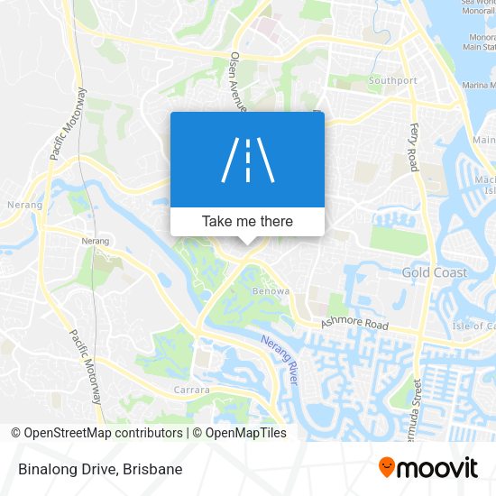 Binalong Drive map