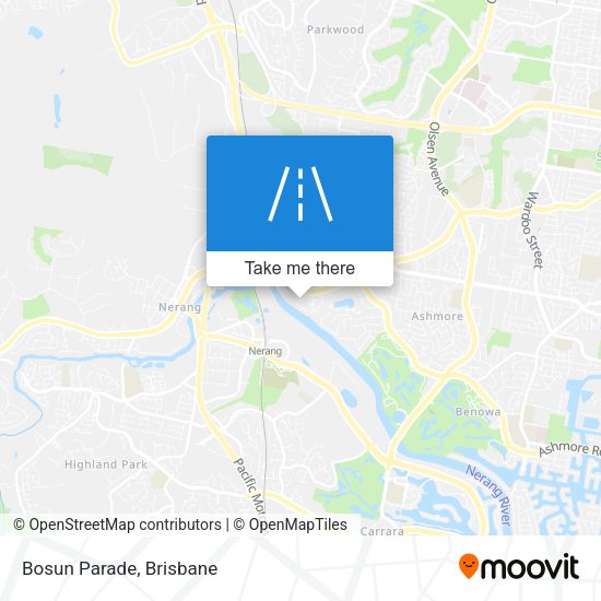 Bosun Parade map