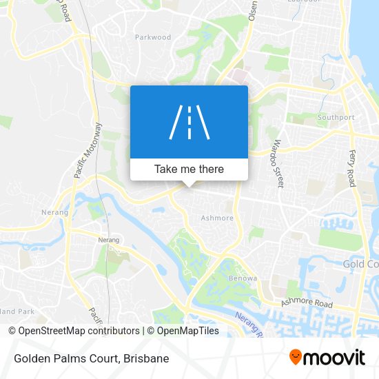 Golden Palms Court map