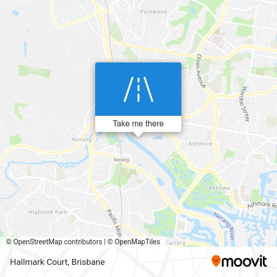 Hallmark Court map