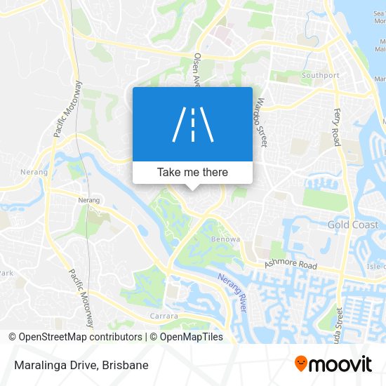 Maralinga Drive map