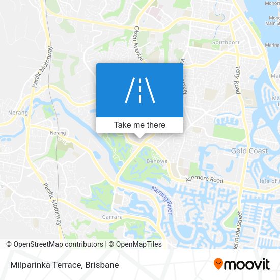 Milparinka Terrace map