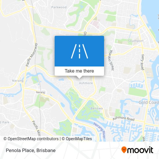 Penola Place map