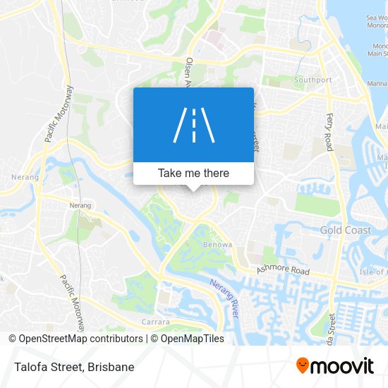 Talofa Street map
