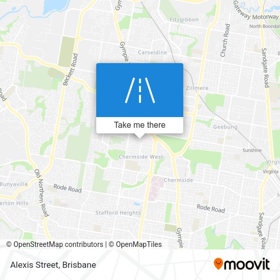 Alexis Street map