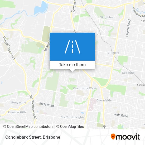 Candlebark Street map