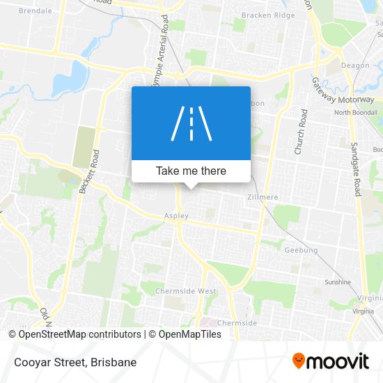 Cooyar Street map