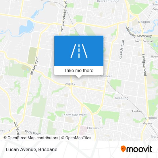 Lucan Avenue map