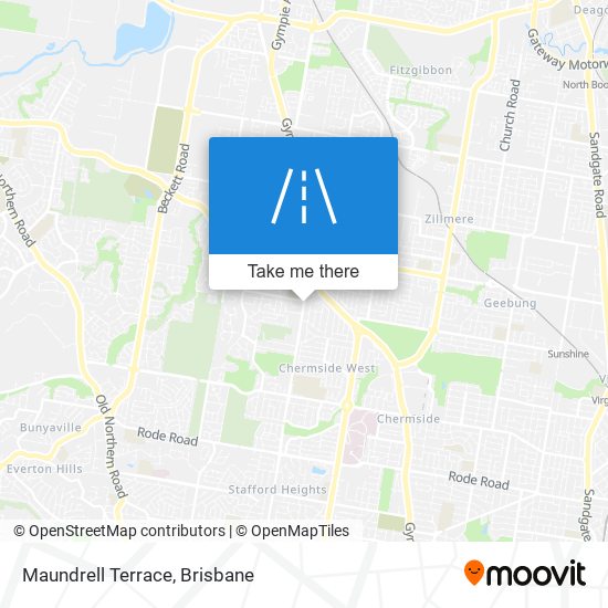 Maundrell Terrace map