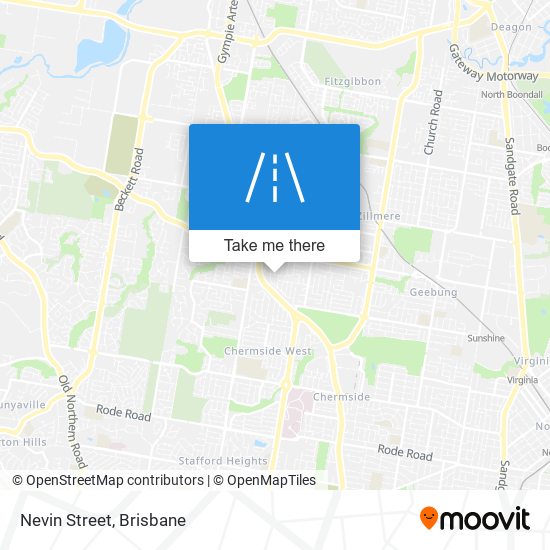 Nevin Street map