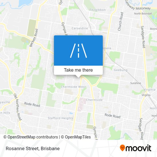 Rosanne Street map
