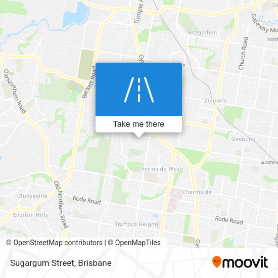 Sugargum Street map