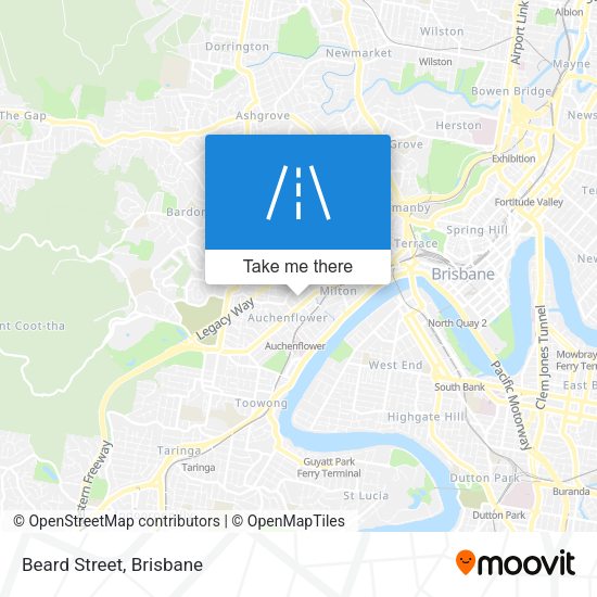 Beard Street map