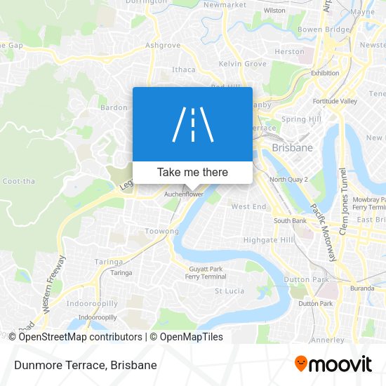 Dunmore Terrace map