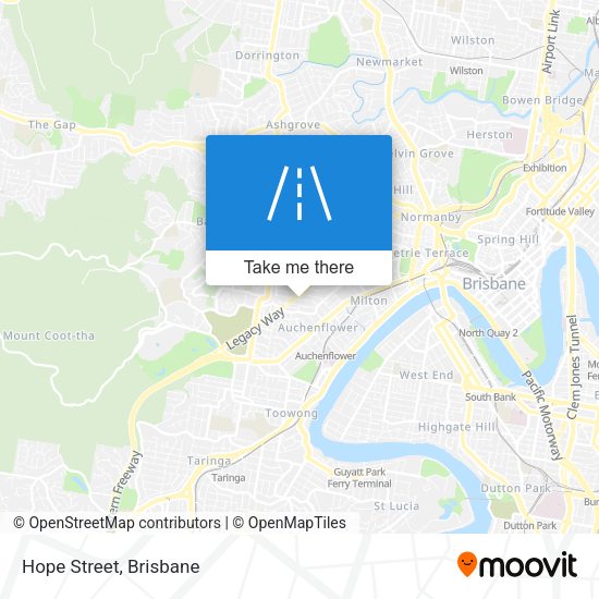 Hope Street map
