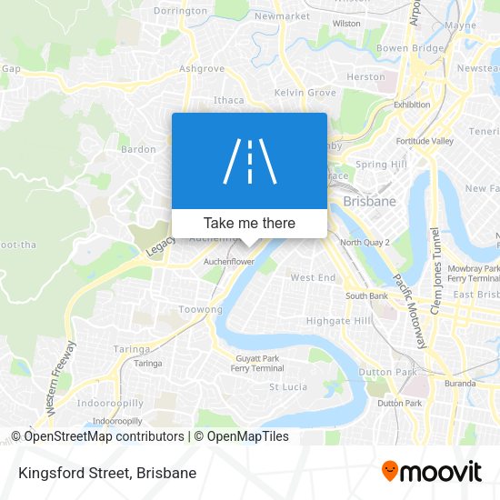 Kingsford Street map