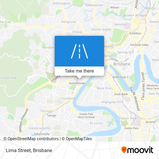 Lima Street map