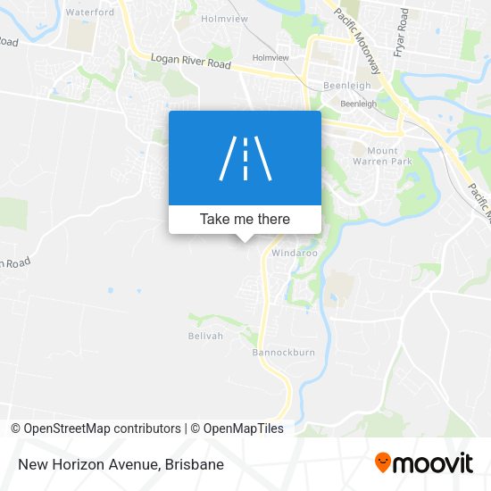 New Horizon Avenue map