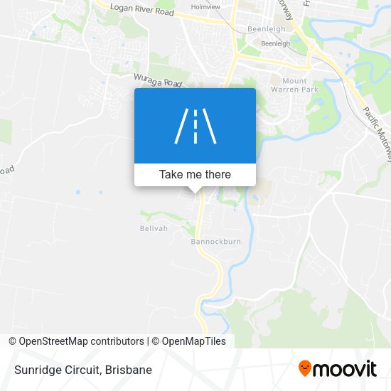 Sunridge Circuit map