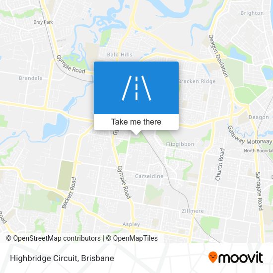 Highbridge Circuit map