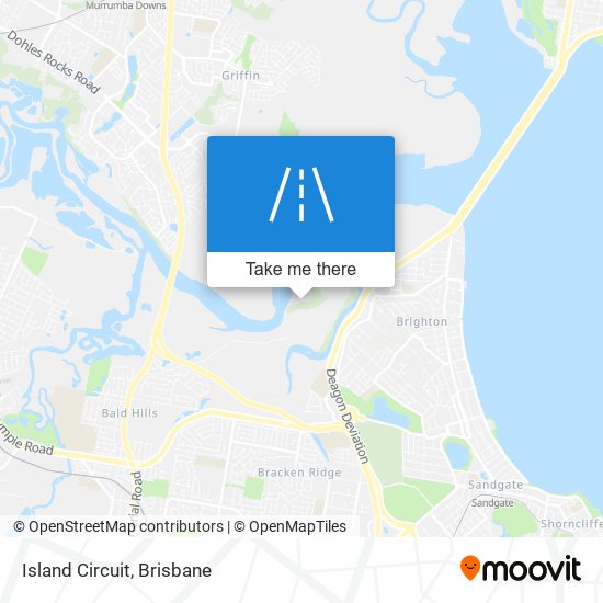 Island Circuit map