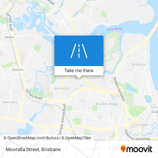 Mooralla Street map