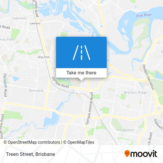 Treen Street map