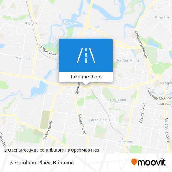 Twickenham Place map