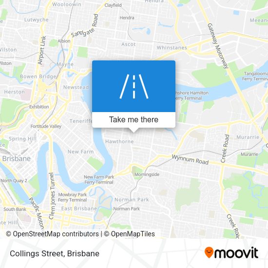 Collings Street map