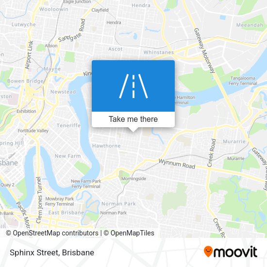 Sphinx Street map