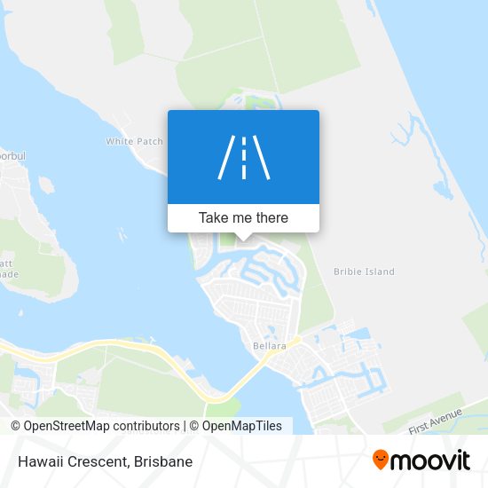 Hawaii Crescent map