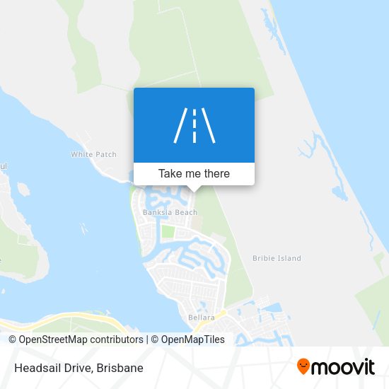Headsail Drive map