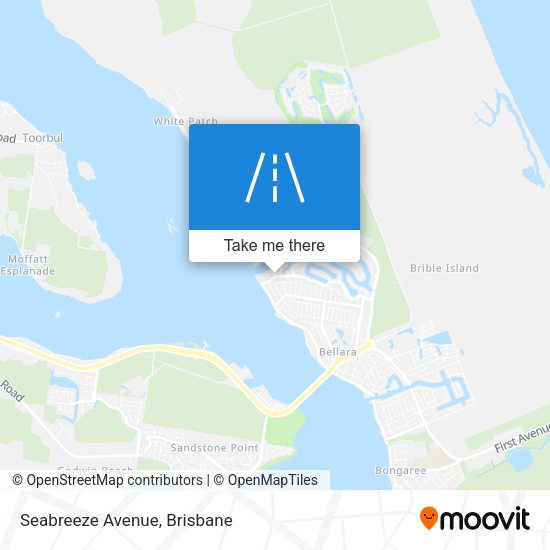 Seabreeze Avenue map