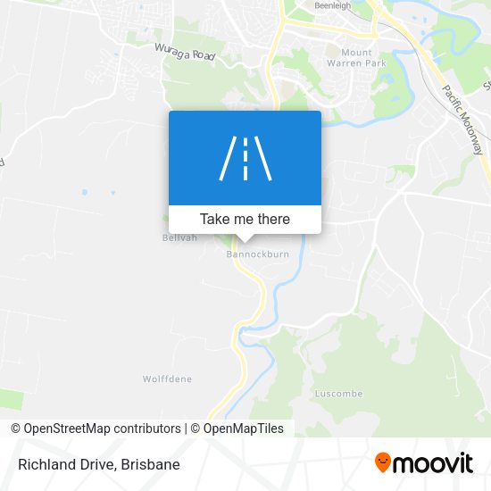 Richland Drive map