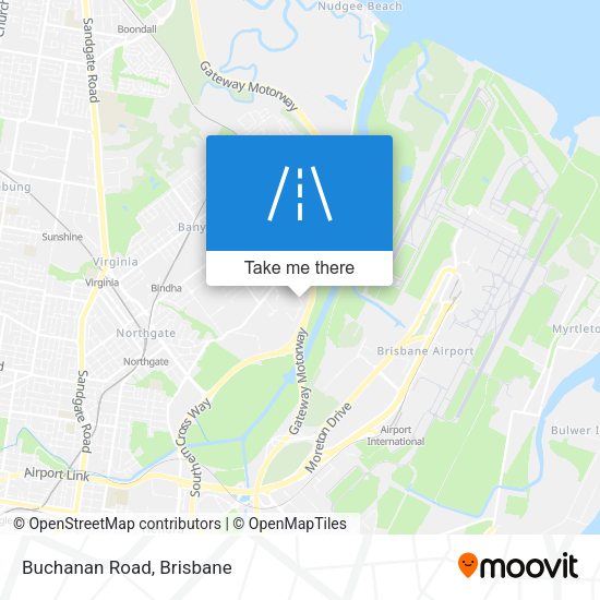 Buchanan Road map