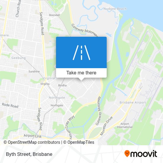 Byth Street map