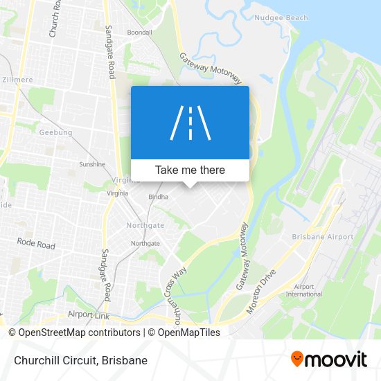 Churchill Circuit map
