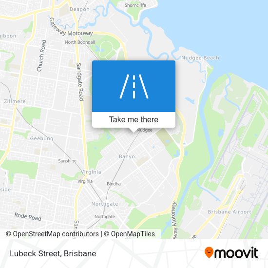 Lubeck Street map