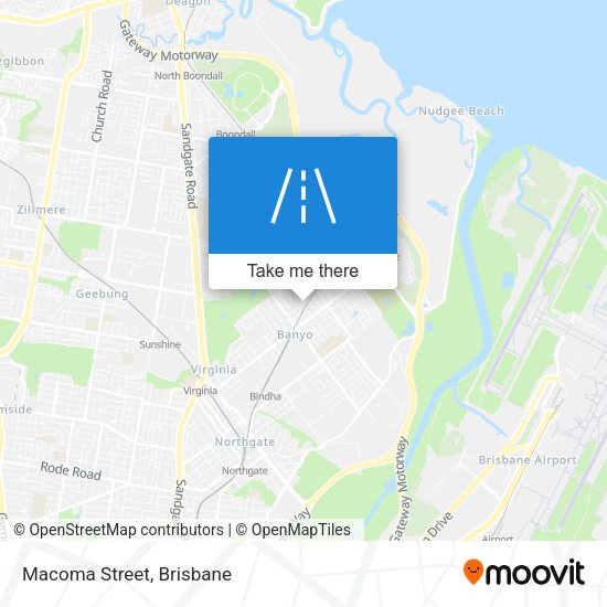 Macoma Street map