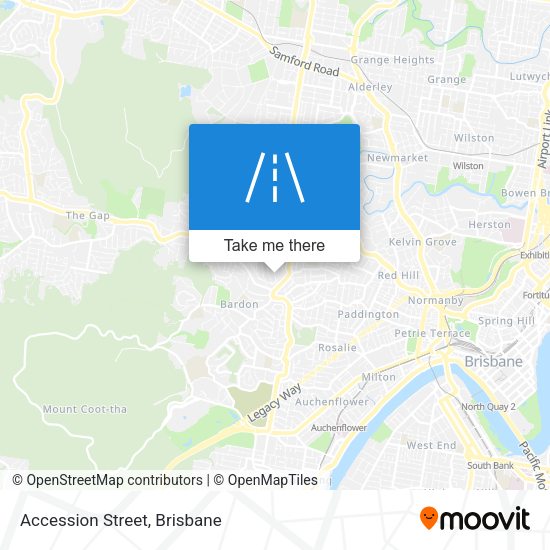 Accession Street map