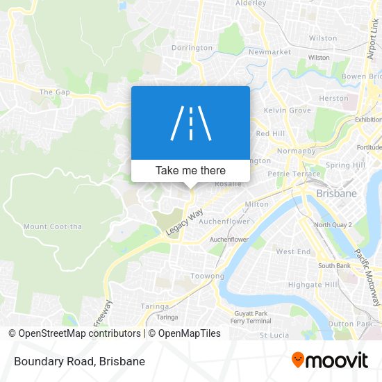 Boundary Road map